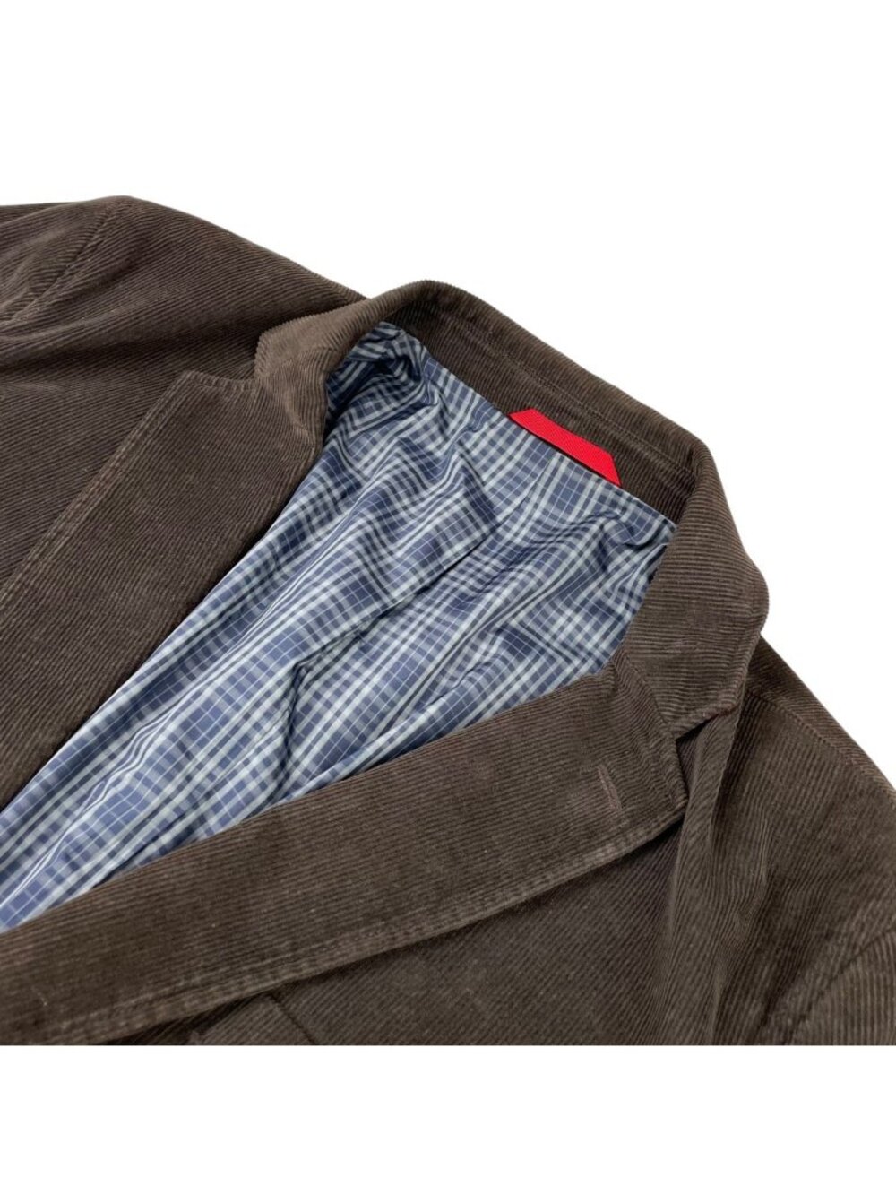 Brook Taverner Men's Corduroy 2-Button Blazer Jacket Brown • 46R